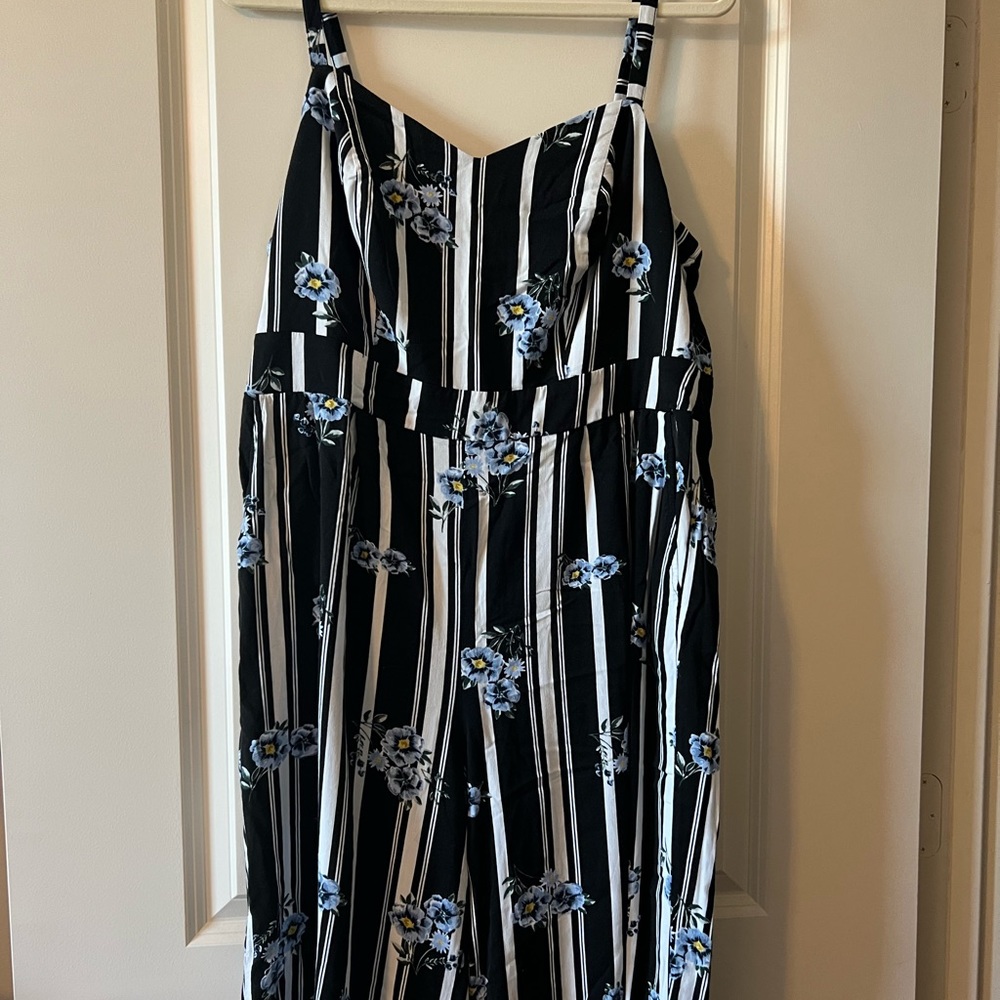 Torrid wide leg jumpsuit
